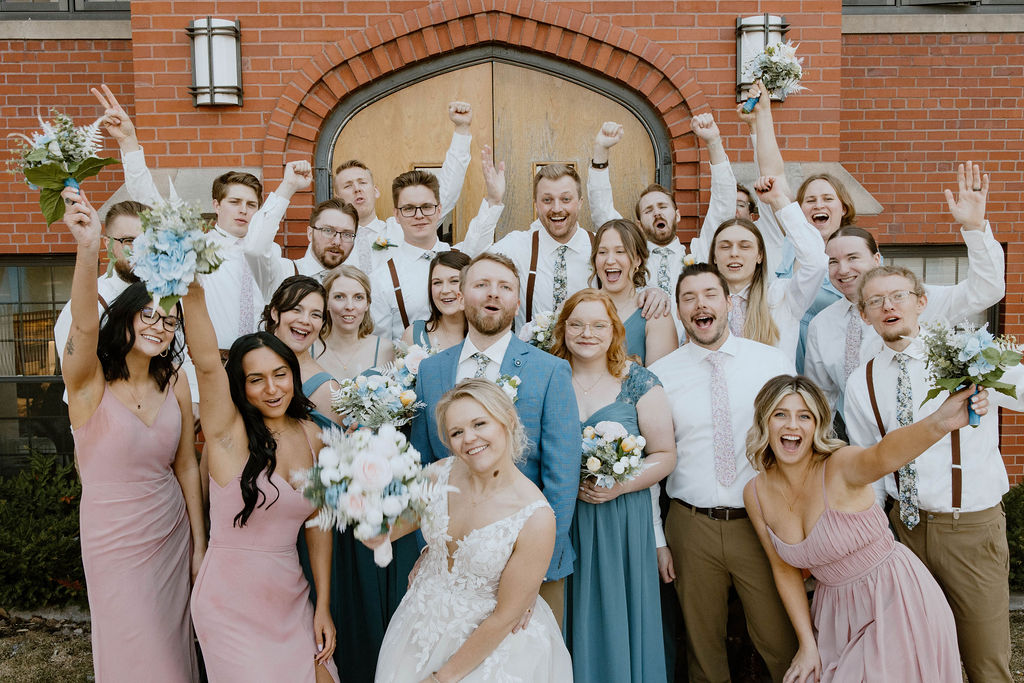 Downtown Fargo wedding